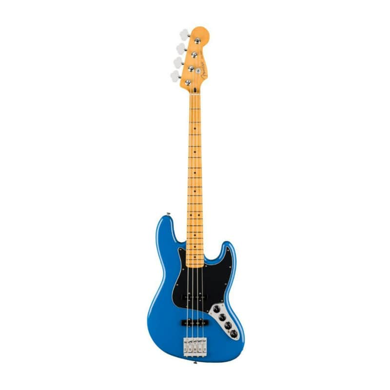 Fender Player II Modified Active Jazz Bass 4-String Right-Handed Guitar with Alder Body, Maple Neck, and Maple Fingerboard (Electric Blue) image 1