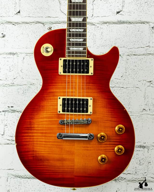 Epiphone Les Paul Standard Flame Top Cherry Sunburst image 1