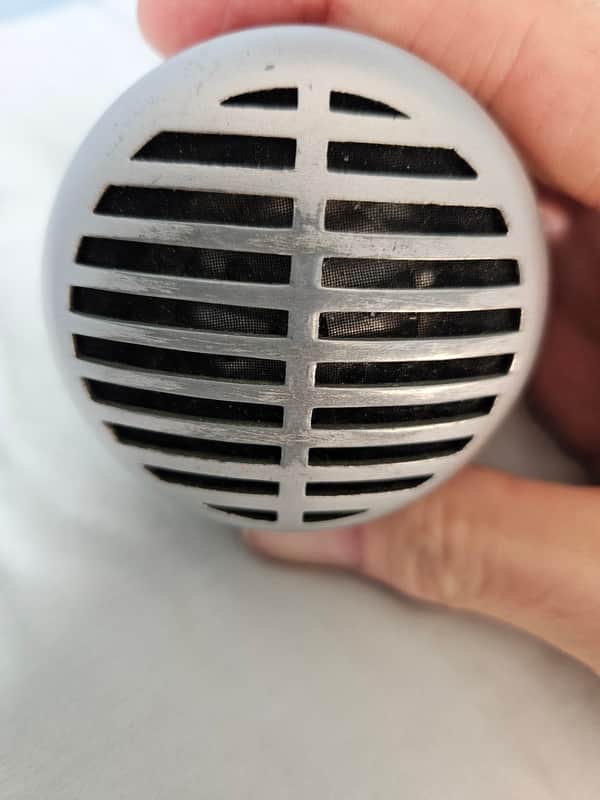 Shure 520D "Green Bullet" Microphone Mid 80's? - Green paint, silver grill image 1