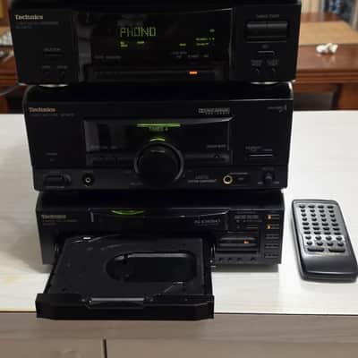 VINTAGE TECHNICS STEREO 4 PIECE COMPONENT SYSTEM UNITS/CD/PHONO/EQ/MADE IN JAPAN image 3