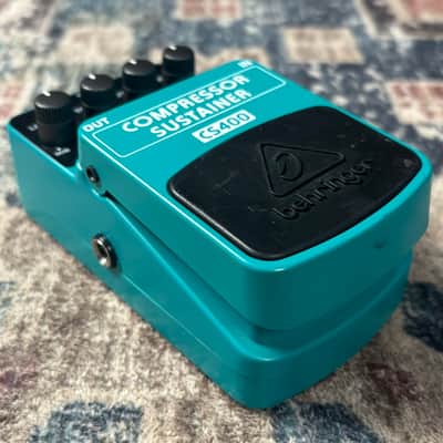 Behringer CS400 Compression Sustainer Guitar Effect Pedal! image 3