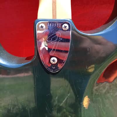 Fender Stratocaster 100% Original 3-Bolt Neck, Rosewood Fretboard 1971 - 1977 - Black imagen 2