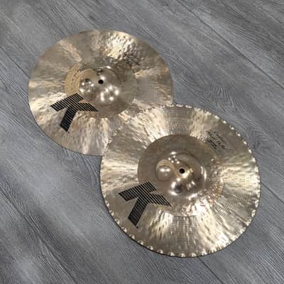 Zildjian 14.25" K Custom Hybrid Hi-Hat Cymbals (Pair) (Near Mint!) image 2