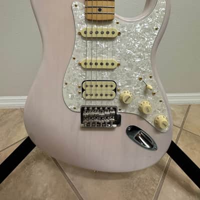 Fender Partscaster S-Style - Transparent Shell Pink (Fender Strat) image 2
