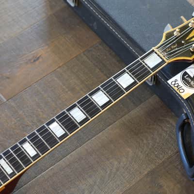 Vintage! 1972 Gibson Les Paul Custom Electric Guitar Cherry Sunburst + OHSC image 3