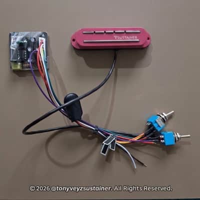 Veyz sustainer pickup Single sustainer 2018 - Multicolor image 3