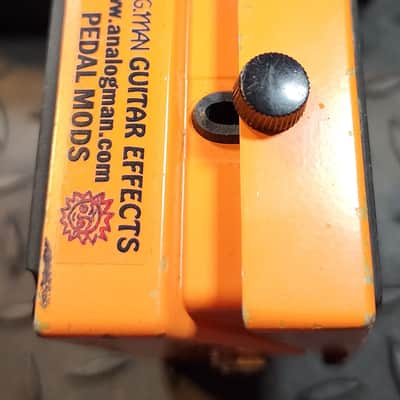 Boss DS-1 Distortion Modded Analogman Pro/Midrange Knob Mod Taiwan Mids image 7