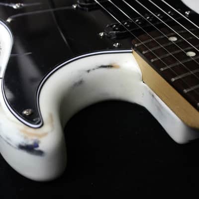 Custom Painted And Upgraded Fender Squier Strat Affinity Series (Aged and Relic'ed) Electric Guitar image 14