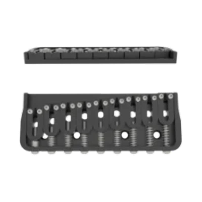 Hipshot 9-String Fixed Guitar Bridge - .125" image 1