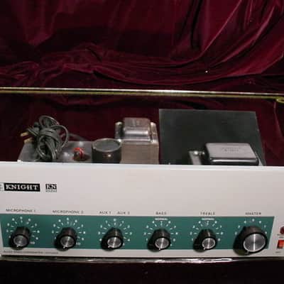 Knight KN-3235-C KN-3235C Integrated Tube Mono Amplifier with 6L6GC output tubes image 2