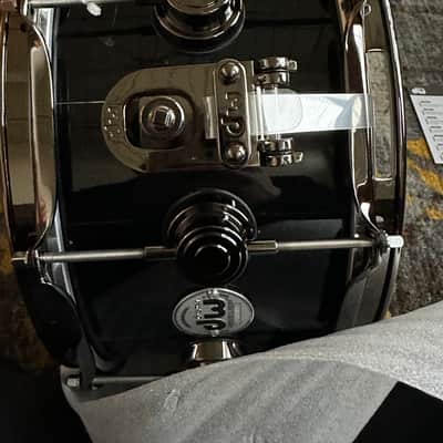 DW DW Collector's SSC Maple Finish Ply Snare Gloss Black - Gloss Black image 2