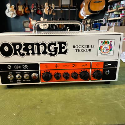 Orange Rocker 15 Terror 2-Channel 15-Watt Guitar Amp Head 2018 - Present - White image 2