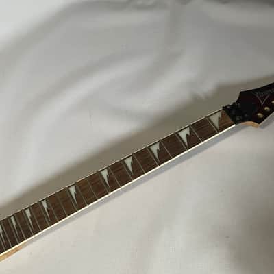 2000's Indonesian Ibanez RGR320EX Red Arctic Frost Wizard II 24 Fret Guitar Neck Floyd Ready #2