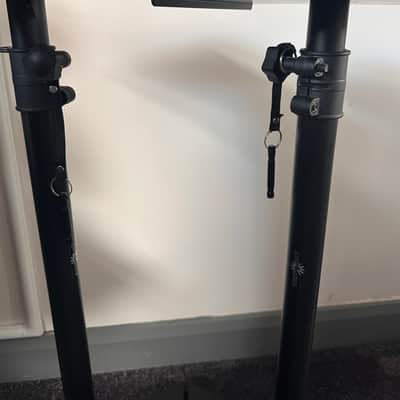 Title: JBL LSR308 Active Studio Monitor Speakers Pair + 2 Metal Stands image 6