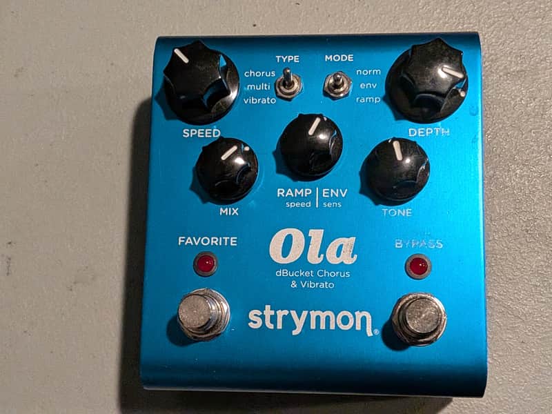 Strymon Ola dBucket Chorus & Vibrato Pedal | Reverb Canada