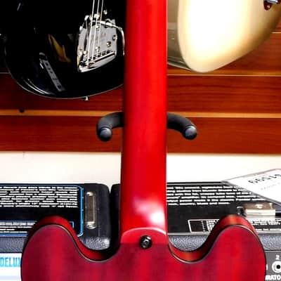 2008 Epiphone Dot Studio Semi-Hollow Electric Guitar w/Case! Worn Cherry Finish! VERY NICE!!! image 7