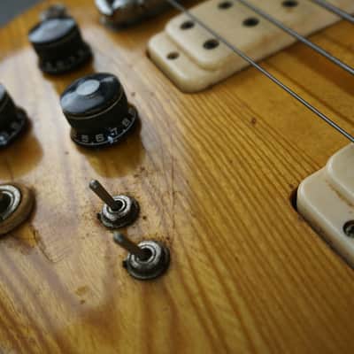 Greco GOB-900 Bass Made in Japan Natural Ash Neck-Through Bass image 16