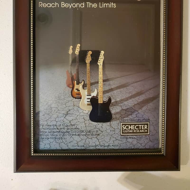 1984 Schecter Guitars Moon Color