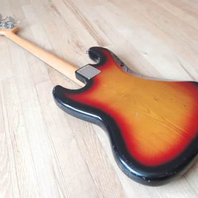 1982 Squier JV '62 Jazz Bass Sunburst Japan MIJ Fender USA Custom Shop Pickups image 11