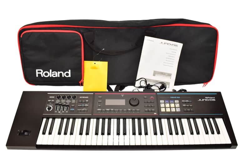 Roland JUNO-DS61 JUNO DS61 61-Key Digital Synthesizer Keyboard w/ Bag image 1