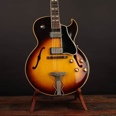 1962 Gibson ES-175D Sunburst PAFs w/ OHSC CLEAN image 14