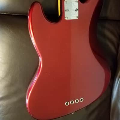 Fender 50th Anniversary Jazz Bass 2010 Candy Apple Red image 4