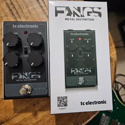 TC Electronic Fangs Metal Distortion 2017 - Present - Black image 1
