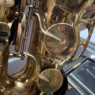 Vintage King Super 20 Full Pearl Tenor Saxophone image 5