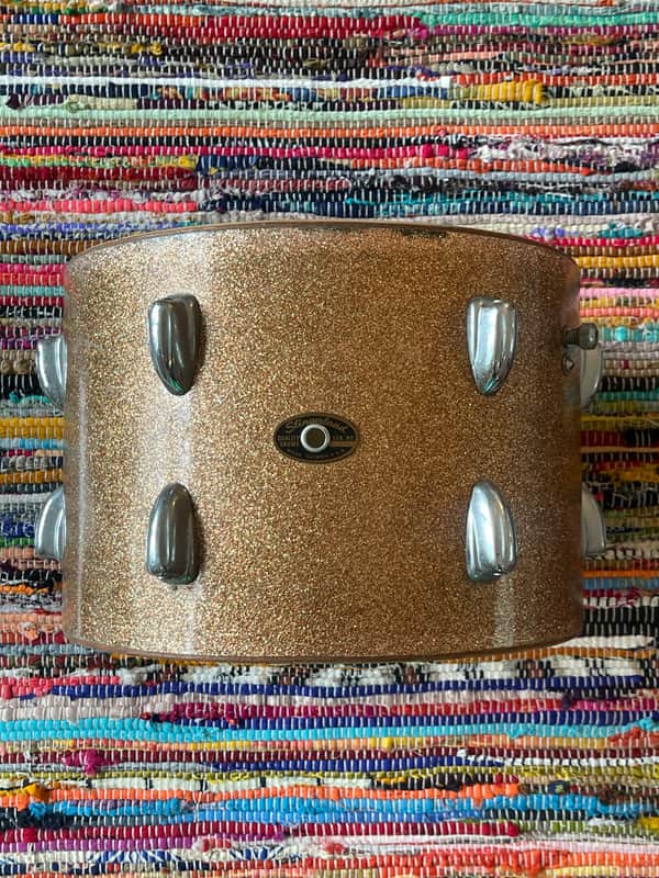 Slingerland 1970’s 13” Champagne Sparkle Tom image 1