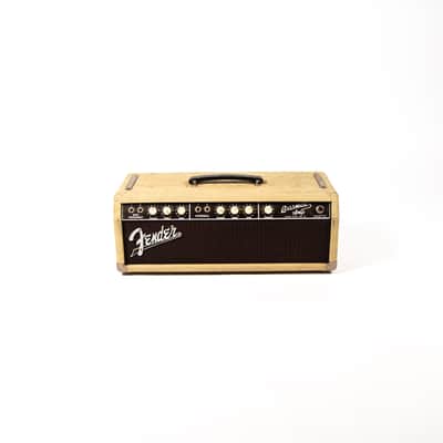 Fender Blonde Bassman Head w/ Matching 2x12 Cab Owned by Mike Campbell image 1