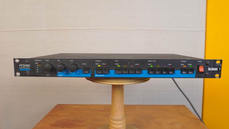 Lexicon PCM 60 Digital Reverberator 1980s - Black image 1