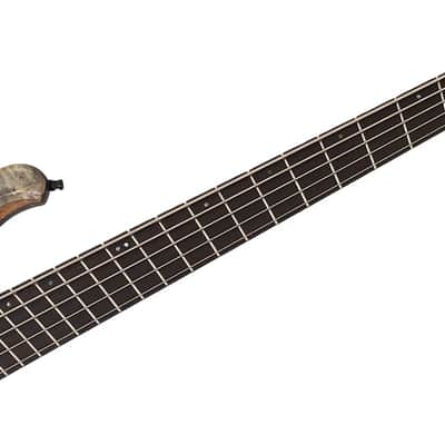 Ibanez EHB1505MS Headless 5 String Bass Black Ice Flat B-Stock image 3
