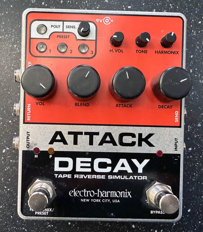 Electro-Harmonix Attack Decay Reverse Tape Simulator image 1
