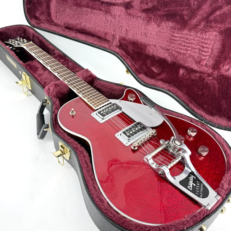 2020 Gretsch G6129T Players Edition Jet - Red Sparkle image 1