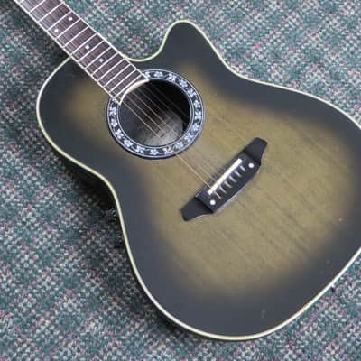 Morris Japan Tornado Eclipse ZIII Acoustic Electric Guitar | Reverb