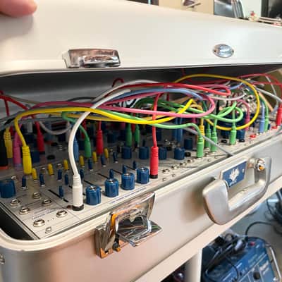 Buchla Tiptop 200t series with BPNYC ZERO Halliburton Eurorack Modular Travel Case 7U #3 image 16