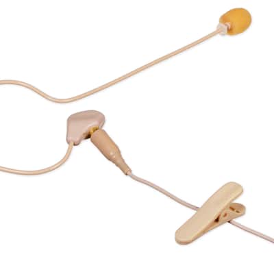 AKG C111 LP Ear-Hook Ear-Set Microphone Mic+Windscreen+Carry Pouch+Cable Clip image 2
