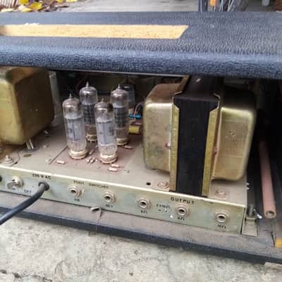 Vintage Italian Tube Amp Mac 4c A52 Reverb 60s,70s image 2