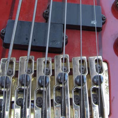 Peavey TL-6 Neck Thru  Red image 20