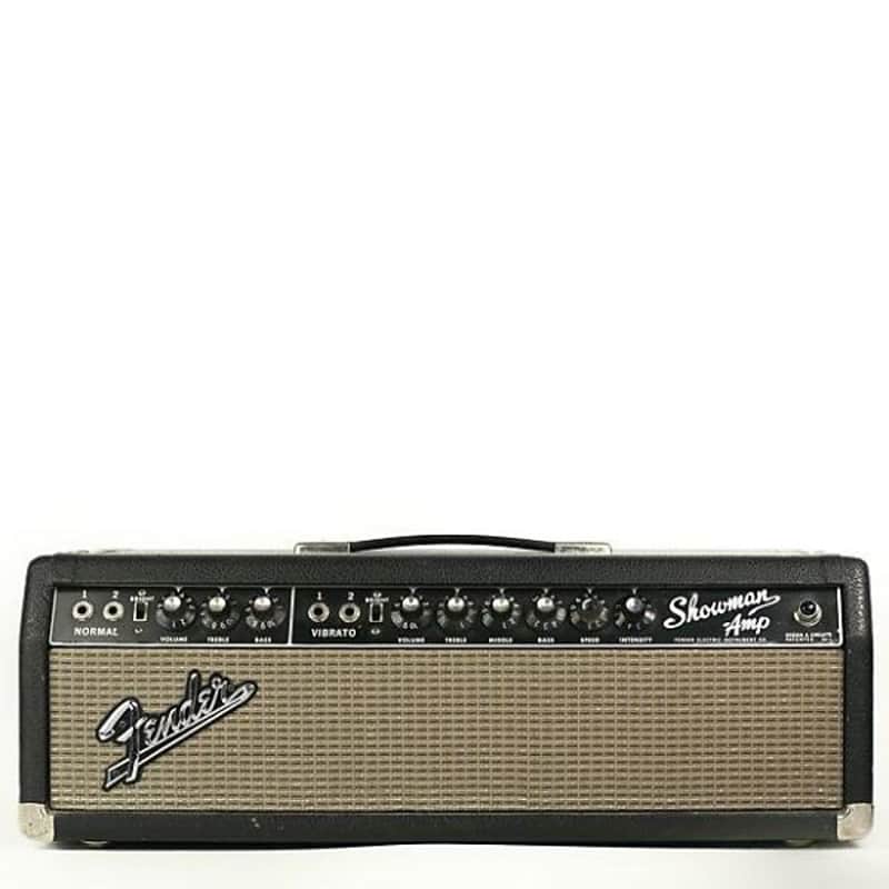 Fender Showman Amp with minor Shakedown Amps Mods 1965 Black Tolex Jerry Garcia Head image 1