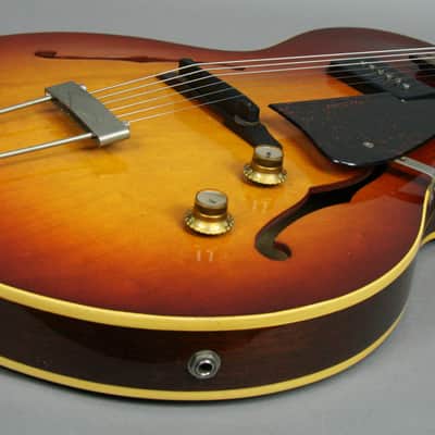 1965 Gibson ES-125T Vintage Archtop Electric Guitar Original Cherry Sunburst! image 11