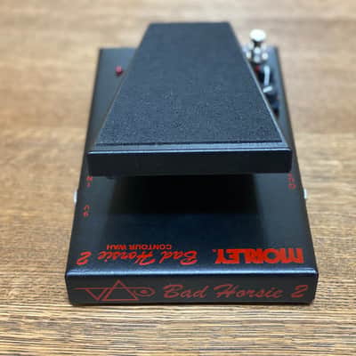 Morley VAI-2 Steve Vai Bad Horsie 2 Contour Wah 2000 - 2020 - Black image 3