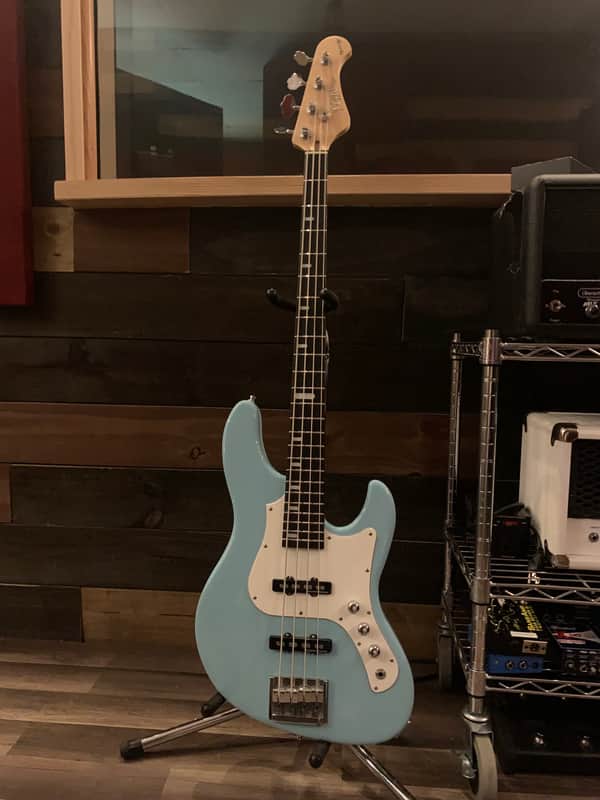 FGN-  Fujigen Expert Mighty Jazz EMJ  MIJ, 2012  - Sonic Blue image 1