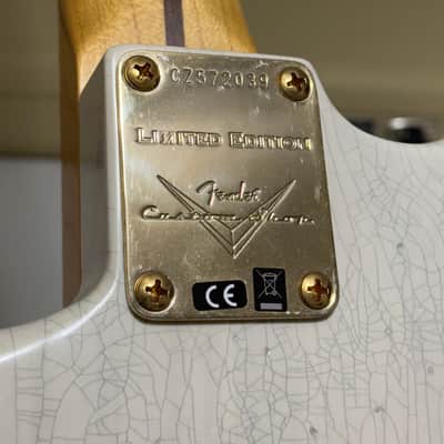 2024 Fender Custom Shop LTD ’57 Stratocaster Relic Strat Aged White Blonde w/ COA OHSC image 15
