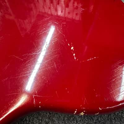 Fender Mustang Guitar with Rosewood Fretboard 1965 Dakota Red image 20