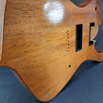 Mahogany Iceman Guitar Body - 7 String - Fits Ibanez UV RG Necks P484 image 5