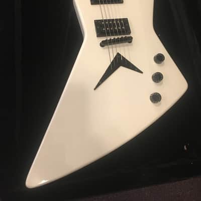 Dean Z-X EXPLORER - RARE Diamond White - Dean Hardshell Case | Reverb