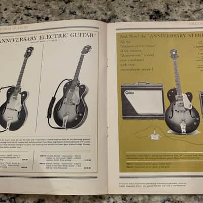 Gretsch Guitar Catalog 1961 Rare Original Rancher Sun Valley Corsair ElDorado Bikini Corvette Duo Jet Firebird Clipper Anniversary image 4
