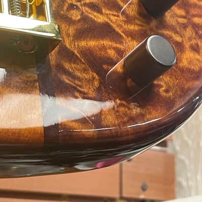 Peavey Cirrus 4 Quilt Top in Tiger Eye 2011 w/Gator Transit Bag image 8