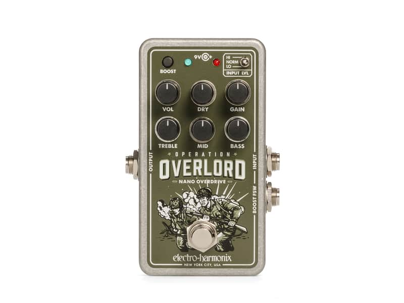 New Electro-Harmonix EHX Nano Operation Overlord Overdrive Effects Pedal image 1
